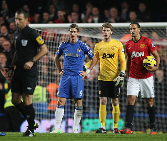 week in sport pictures: Chelsea v Manchester United - Premier League