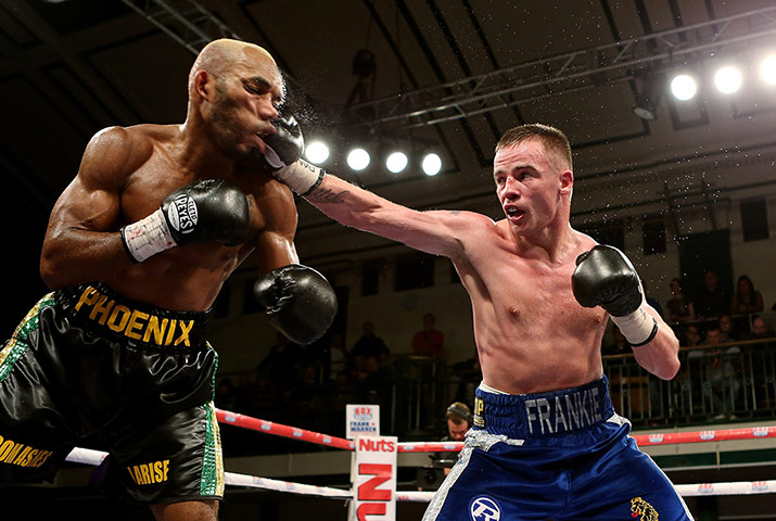 week in sport pictures: BESTPIX Junior Witter v Frankie Gavin - British Welterweight Fight