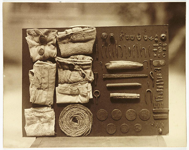 Art of Arrangement: Contents of an Ostrich's Stomach, c 1930 by Frederick William Bond