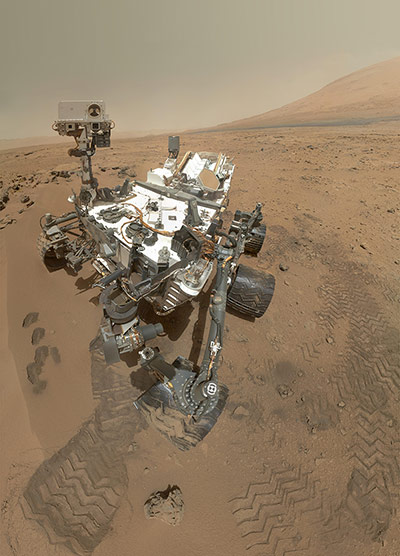 A month in Space: Curiosity rover