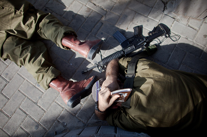 gaza conflict : Israeli Troops 