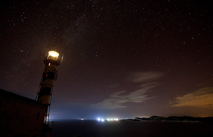 24 hours: Sestrice Vela, Croatia: Tajer Lighthouse on Sestrice Vela island