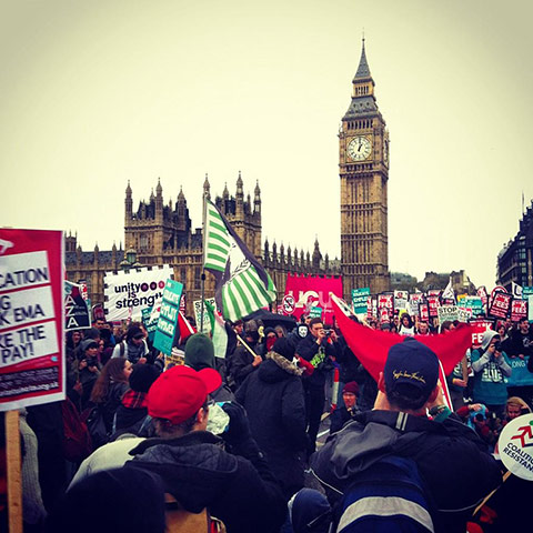 Demo 2012: Towards Westminster Demo 2012