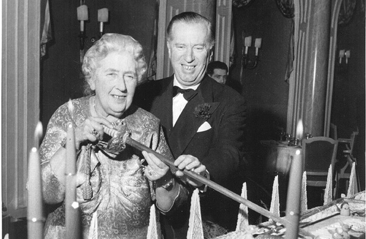 Mousetrap play at 60: Agatha Christie and Peter Saunders 