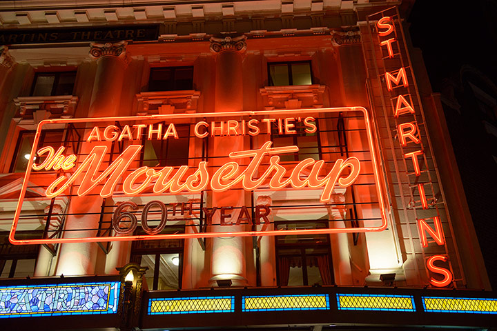 Mousetrap 2: General view of St. Martins Theatre