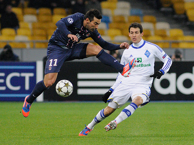 Other wed Champ league: Ezequiel Lavezzi
