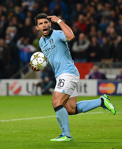 Citah: Sergio Aguero celebrates