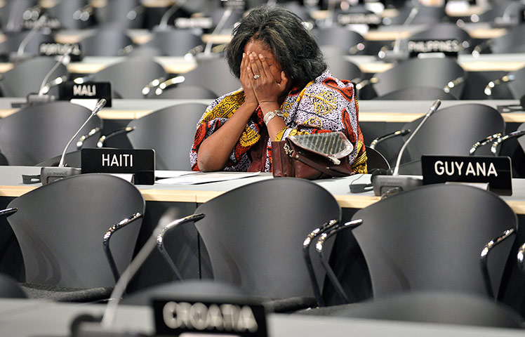 Kyoto history: COP15 A Haitian delegation