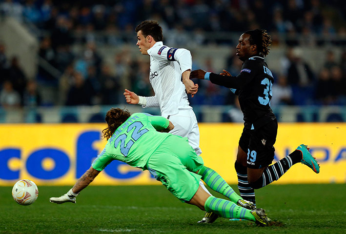 footy: Tottenham Hotspur's Gareth Bale
