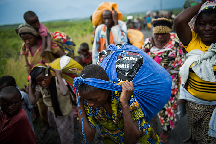 Displaced Congolese: Displaced Congolese