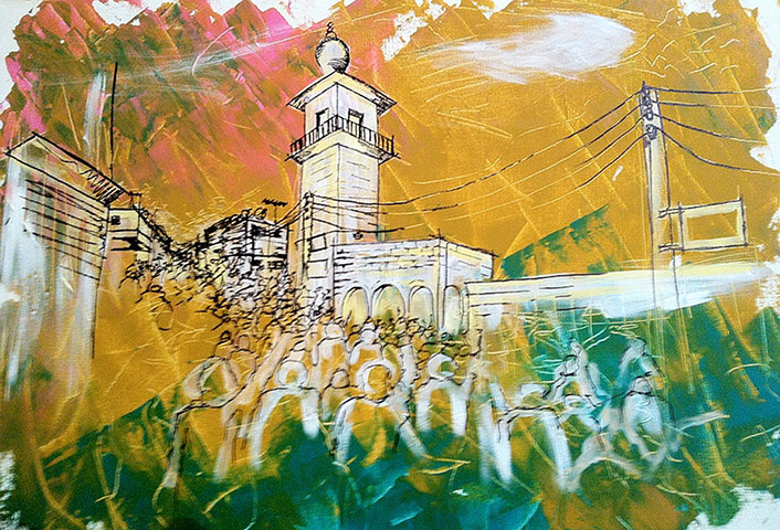 Syria Relief: Shattered Beauty exhibition, Hamid Sulaiman