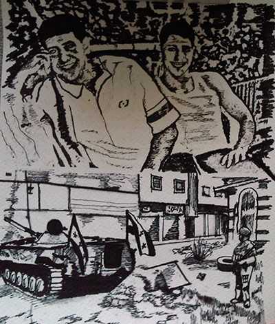 Syria Relief: Shattered Beauty exhibition, Hamid Sulaiman