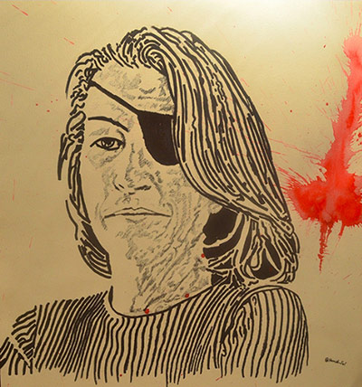 Syria Relief: Shattered Beauty exhibition, Hamid Sulaiman