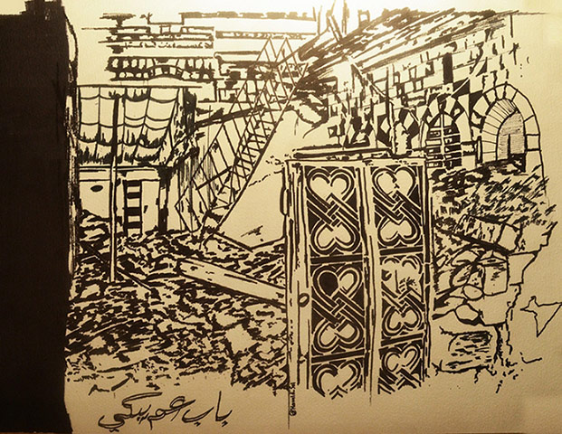 Syria Relief: Soaring Beauty exhibition, Hamid Sulaiman