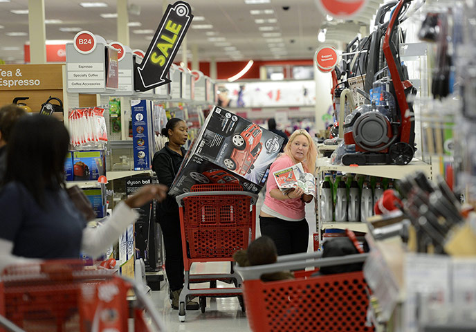 Black Friday: Holiday shoppers in Atlanta