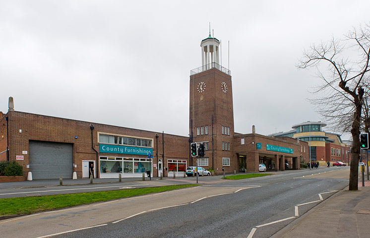 English Heritage garages: Former H A Saunders Garage, Castle Street, Worcester