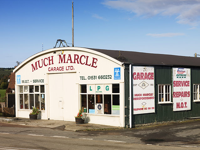 English Heritage garages: Much Marcle Garage, Herefordshire