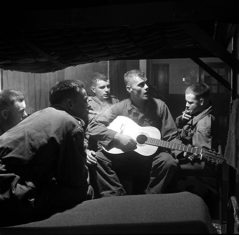 Larry Hagman: Korean War