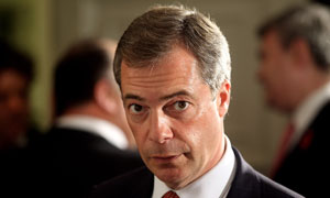 Ukip leader Nigel Farage