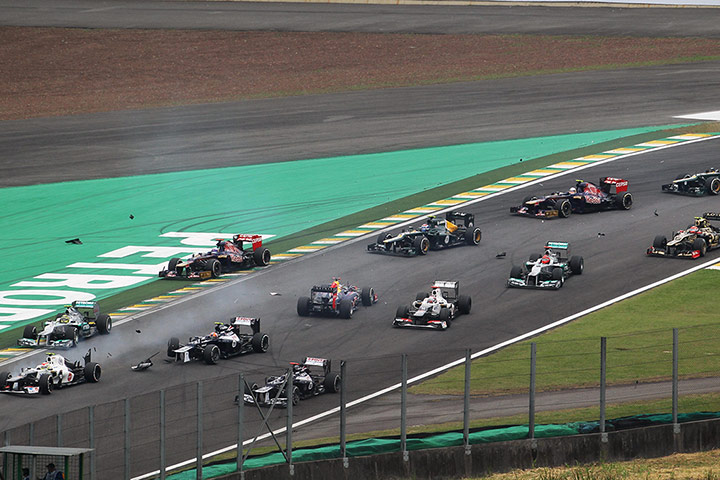 F1 season review: Senna and Vettel collide