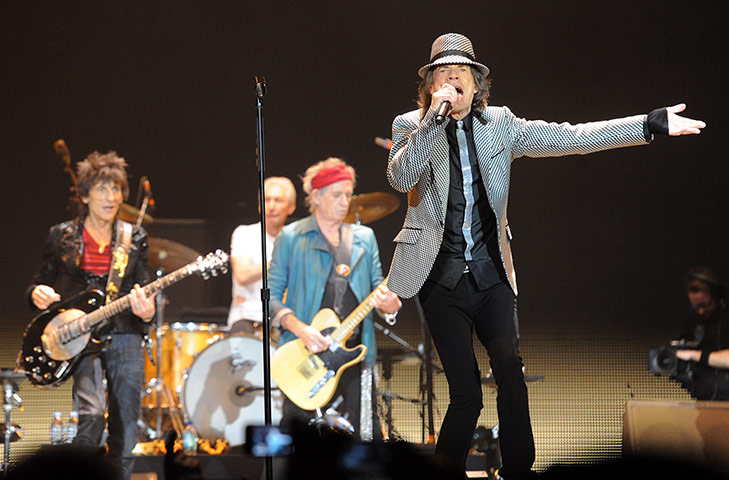 Rolling Stones concert: The Rolling Stones London concert in pictures