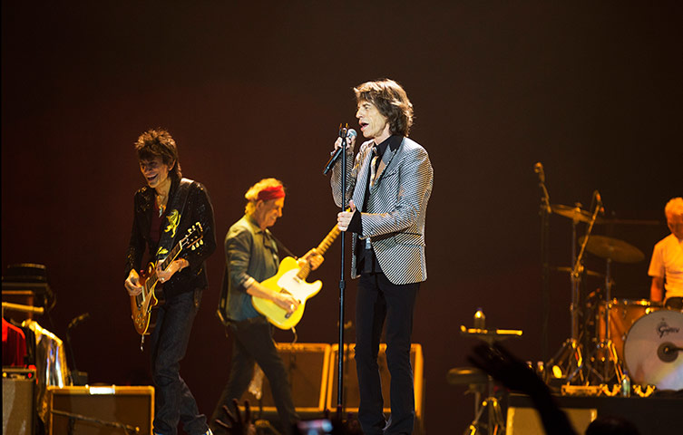 Rolling Stones concert: The Rolling Stones London concert in pictures