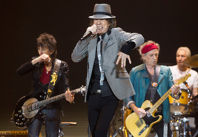 Rolling Stones concert: The Rolling Stones London concert in pictures