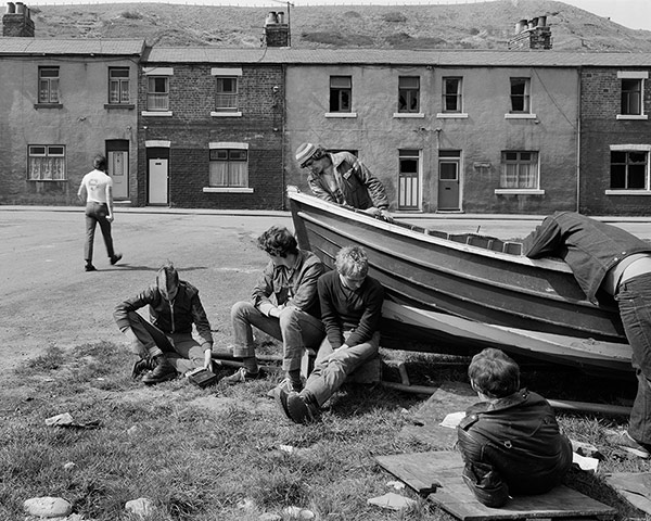 Deutsche Borse: Boat repair, Skinningrove, North Yorkshire, 1983 by Chris Killip