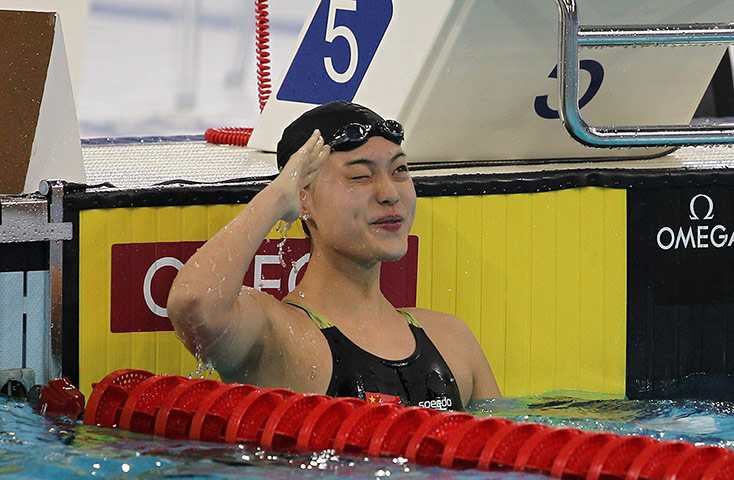 Asian Swimming 2012: Tang Yi