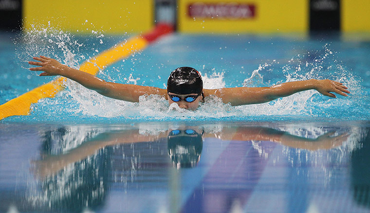 Asian Swimming 2012: Qiao Qiao