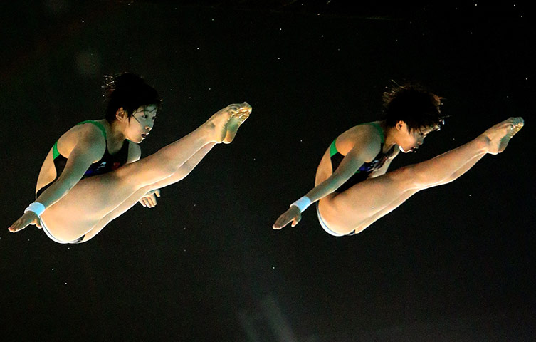 Asian Swimming 2012: Yiying and Wenna