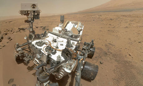 Mars Curiosity rover self-portrait