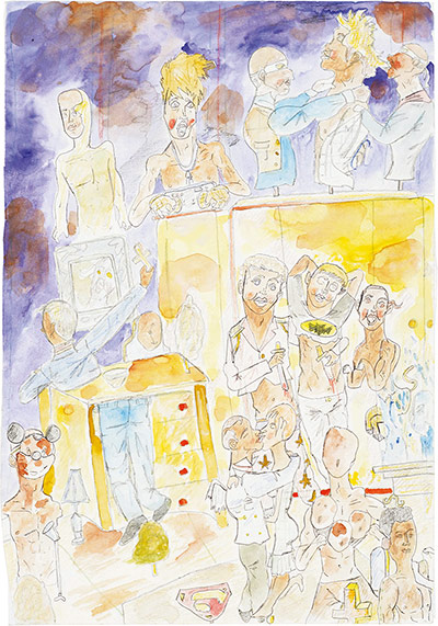 New Contemporaries: Nicola Frimpong, Untitled, 2010, Watercolour