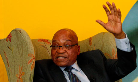 South African president Jacob Zuma
