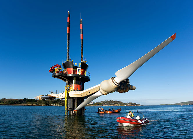 E.On renewable energy: tidal stream energy system