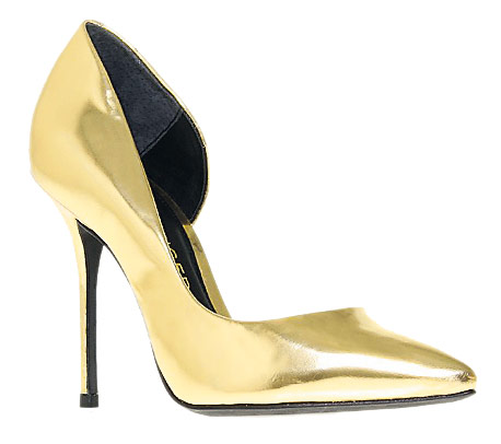 Party shoes gallery: Gold courts