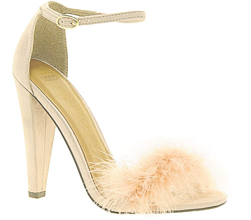 Party shoes gallery: Feather sandals