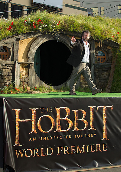 The Hobbit premiere: Peter Jackson