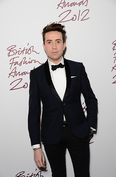 British Fashion awards: Nick Grimshaw