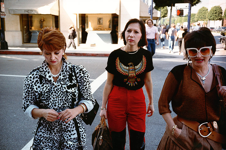 Big Picture: Rodeo: 1980's image of shoppers on Rodeo Drive, Beverly Hills
