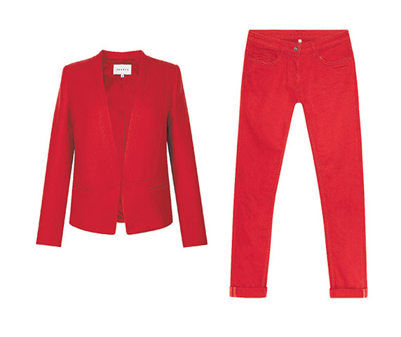 Party looks: Sandro separates