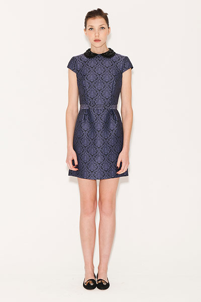 All Ages: Party Dresses: Hana wears dress, by Warehouse. Loafers, by Zara