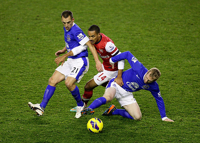 wednesday prem: Soccer - Barclays Premier League - Everton v Arsenal - Goodison Park
