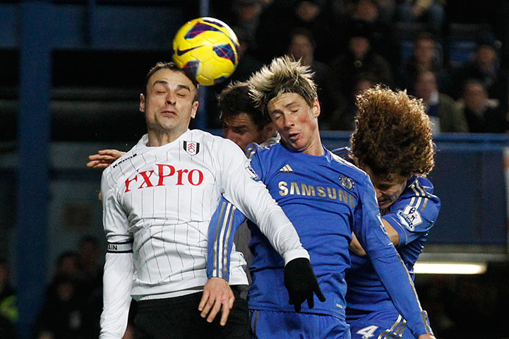 Prem Wed Chelsea: David Luiz, Fernando Torres, Dimitar Berbatov, Aaron Hughes