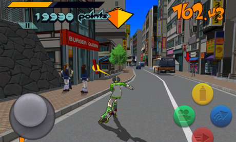 Android Games  Week on Sega S Jet Set Radio Lives Again On Iphone  Ipad And Android