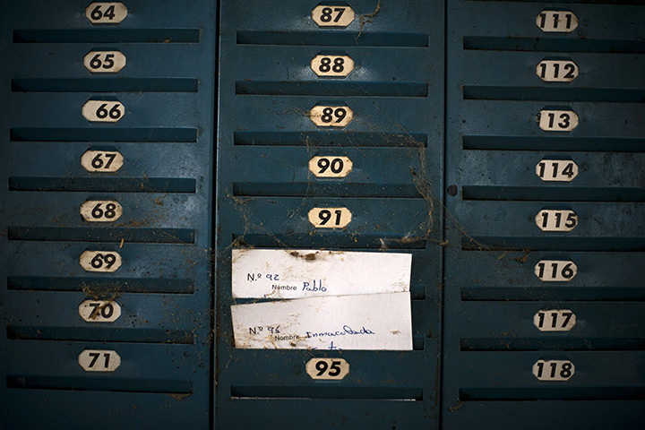 FTA: Jasper Juinen: Clocking in cards inside the abandoned Mavisa door factory 