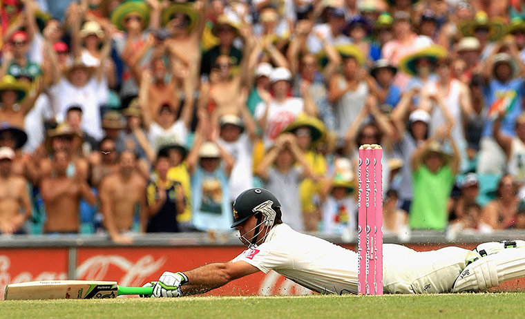 Ponting Career: Ponting century against India