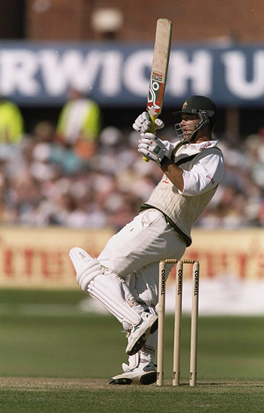 Ponting Career: Ricky Ponting's maiden century