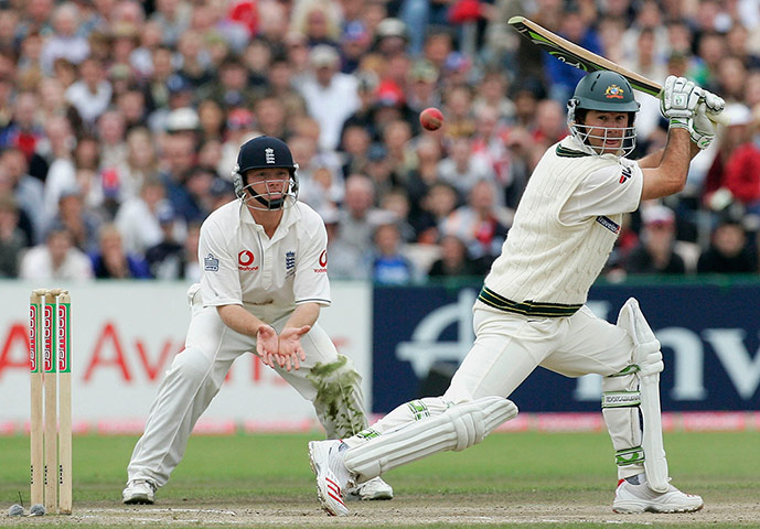 Ponting Career: Third Test: England v Australia Ricky Ponting