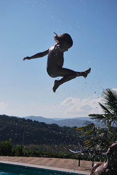 Your Pictures: Lift: My niece, about to land with a splash